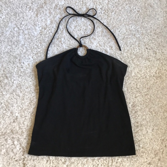 GAP Tops - Black Gap Halter Top